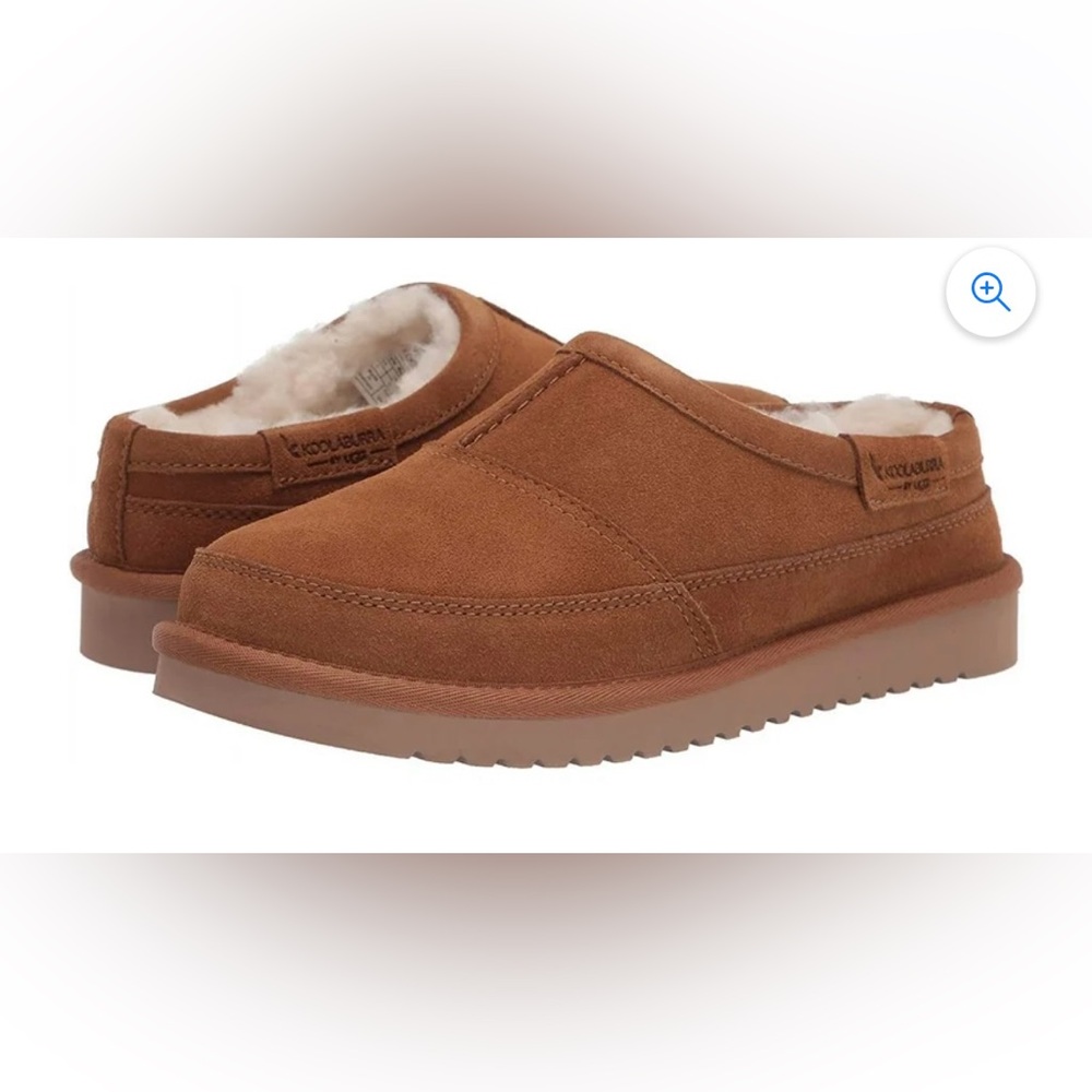 Koolaburra by UGG slippers slip on shoes mules size 5 brown suede